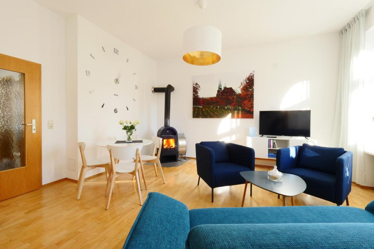 Wohnung Mit Blick Auf Die Zitadelle Petersberg - 3 Zimmer Erfurt Exterior foto