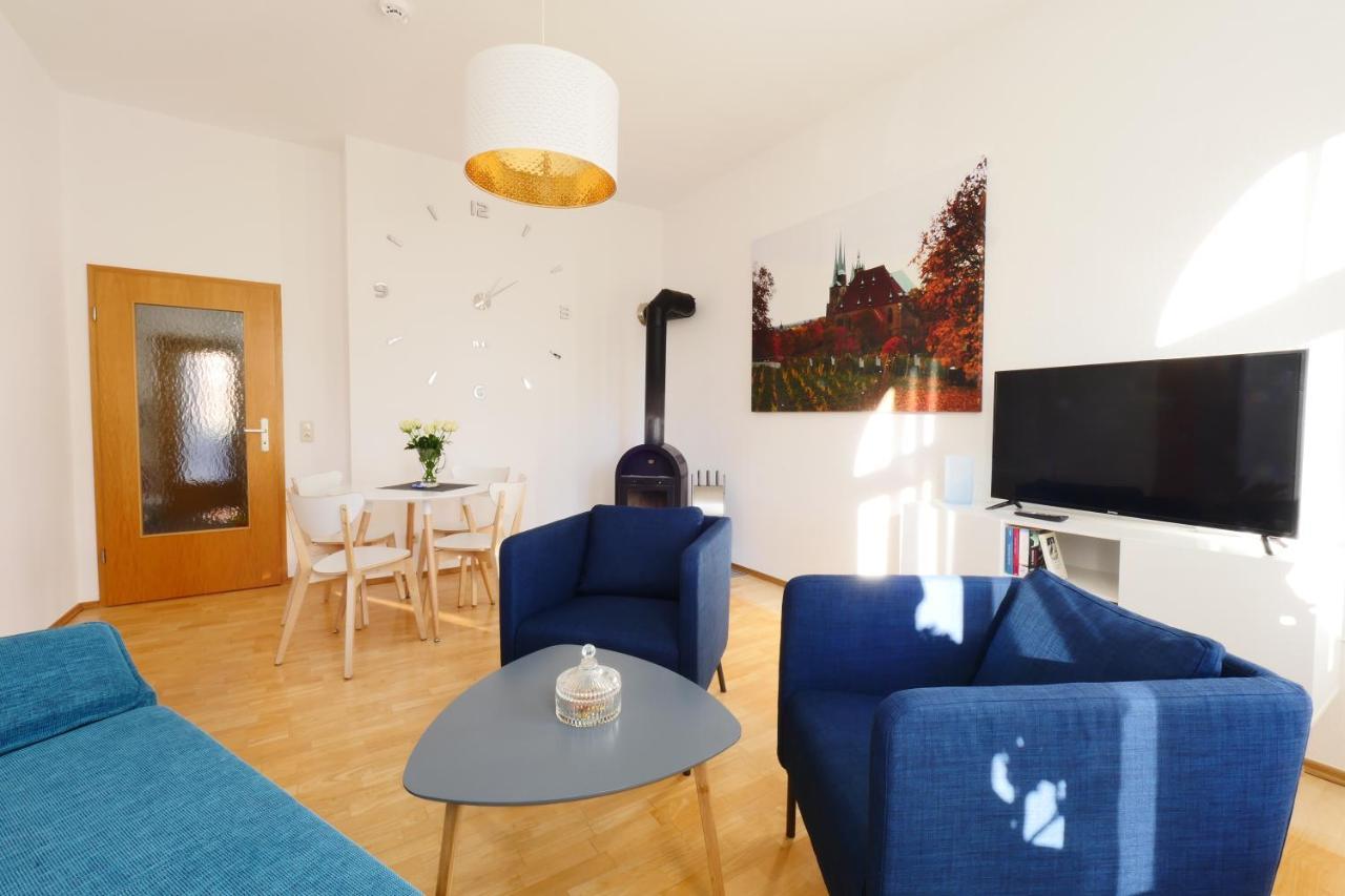 Wohnung Mit Blick Auf Die Zitadelle Petersberg - 3 Zimmer Erfurt Exterior foto