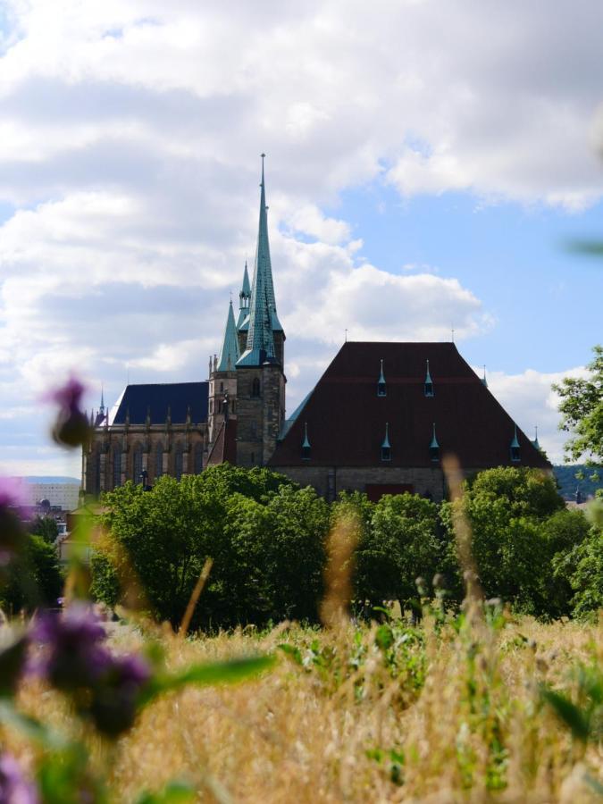 Wohnung Mit Blick Auf Die Zitadelle Petersberg - 3 Zimmer Erfurt Exterior foto